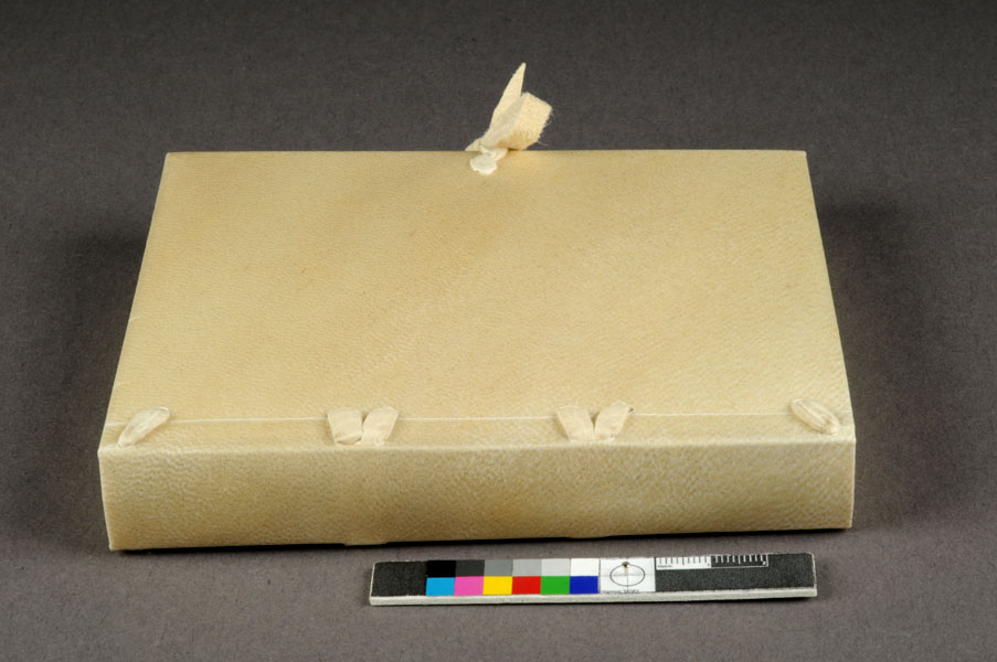 Spine and front cover