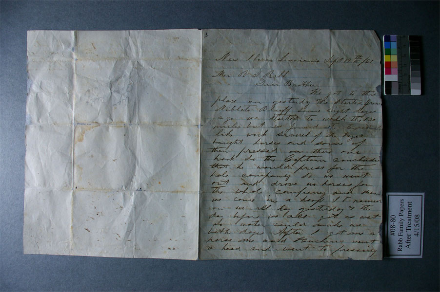 John W. Rabb Letter to Dear Brother Image 15