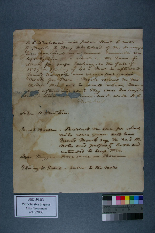 Winchester Family Papers Image 13