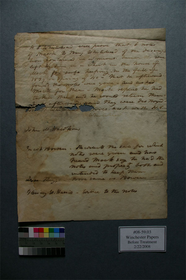 Winchester Family Papers Image 3